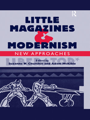 cover image of Little Magazines & Modernism